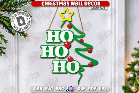 Christmas decor — wall sign